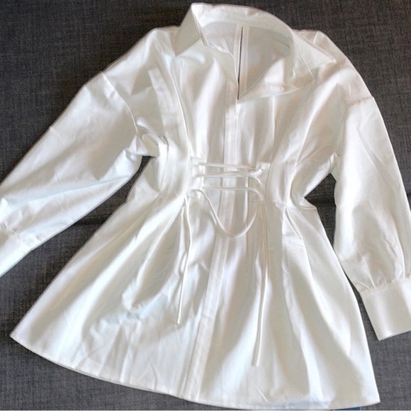 J.ING | Dresses | Jing Corset White Dress | Poshmark